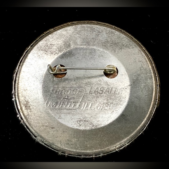 Original Vintage Rocky Horror Picture Show A Different Set of Jaws Button Pin - Picture 3 of 5